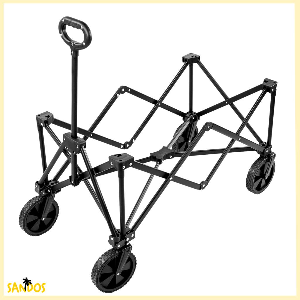 Foldable beach cart trailer 100kg camping tourist for holidays