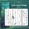 Colorful Laser Waterproof PET Journal Lace Border Stickers