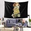 Sarah Kay Swing Girl Tapestry Decoration Art Aesthetic Tapestries for Living Room Bedroom Home Wall Cloth Wall Hanging