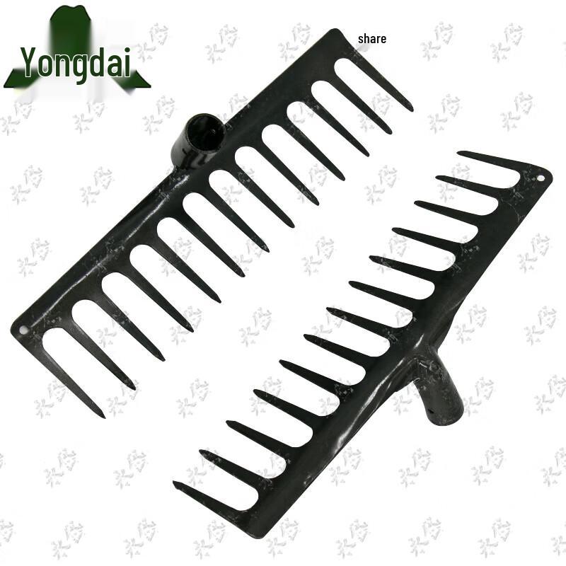 13-Tooth Iron Garden Rake