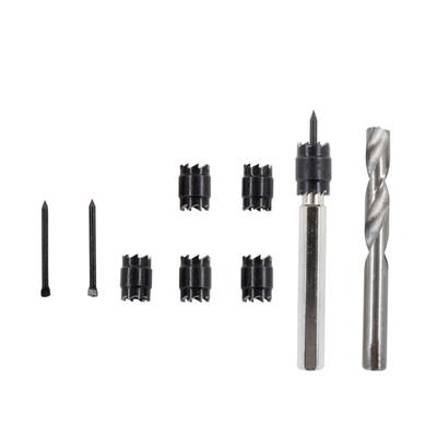 Multi-function Flexible Using 9 Piece of  Hexagonal Shank Twist Drill Welding Drill Dual Purpose Welding Point Tool