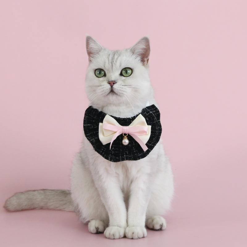 1/2 buc Elegant Stil Prințesă Animal de Companie Beret Bavetă Mărgăritar Fundă Accesorii Îmbrăcăminte Pentru Pisici Și Câini Mici Accesorii Îmbrăcăminte Animal de Companie