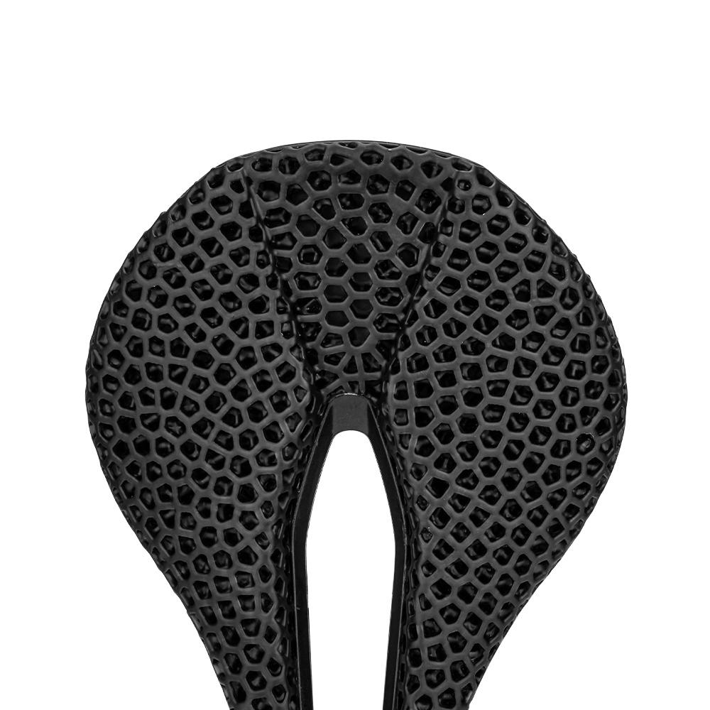 Fahrrad 3D-gedruckter Sattel, bequemes Waben-Radfahren, Rennrad, MTB, Fahrradsitzkissen