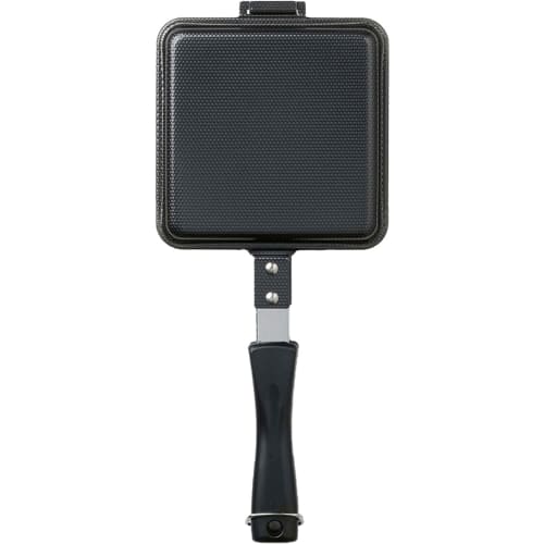 Shimomura Kihan Hot Sandwich Maker (also doubles as a frying pan) [Made in Japan] Compatible with direct heat and induction, fits all crusts, securely