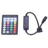LED Controller RF Mini RGBW LED USB Lamp Strip Full Touch Remote Transmission Ultra Thin Controller