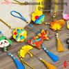 Jingtai Blue Cloisonné Enamel DIY Kit for Kids - Handmade Cultural Heritage Pendant Project