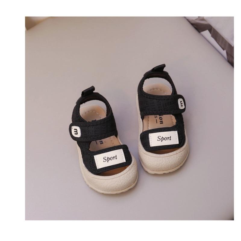 Baby boy bag head sandals summer new baby shoes soft sole non-slip toddler shoes 0-1-3 year old toddler shoes women 4