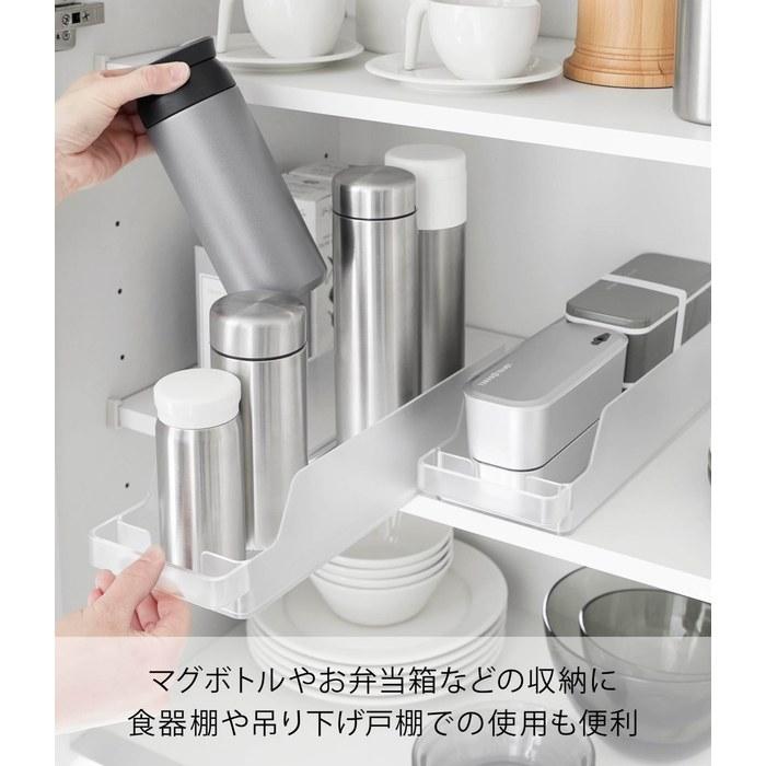 Yamazaki Can Stocker S White W37.5xD11.3xH8.2cm Tower
