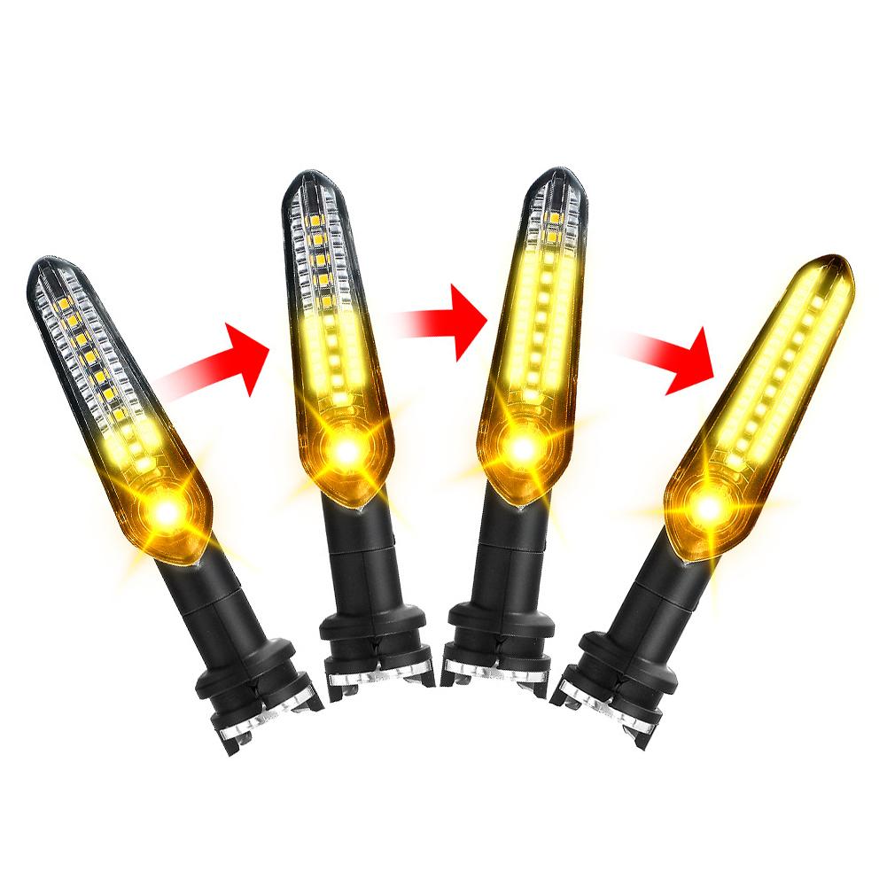 Semnalizator Universal Motocicletă Apă Curgătoare Far Apă Curgătoare Lampă Față Spate pentru Yamaha MT07 MT03 MT09 Tracer XSR 700