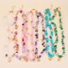 Starfish Bohe Sea Themed Bracelet Women Beach Conch Rice Pearl Turquoise Necklace Pendant Shell Crystal Beads Fashion Jewelry