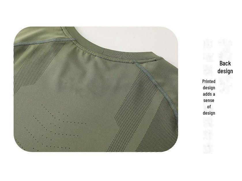 Dijia Men's Quick-Dry Long-Sleeve Athletic T-Shirt for Running, Basketball, Fitness, Cycling, and Hiking.