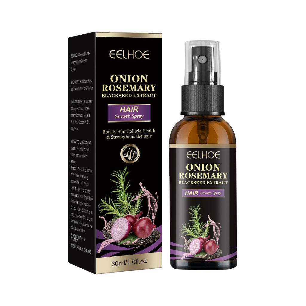 Hair Rapid Growth Essential Oil Onion Rosemary Hair Care Essential Oil Hair Regeneration Effective Hair Loss Product