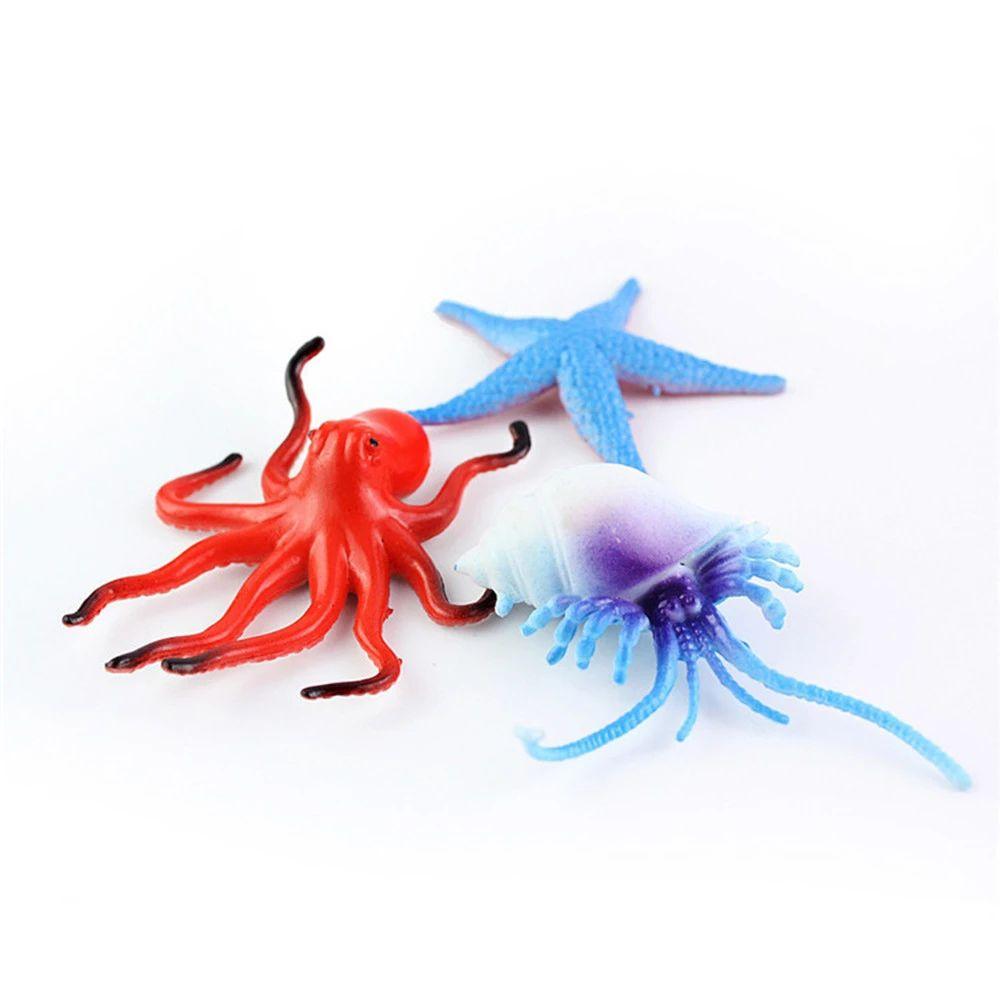 Collectible PVC Ocean Animals 6CM Marine Animal Simulation Animal Model Toys Action Figures