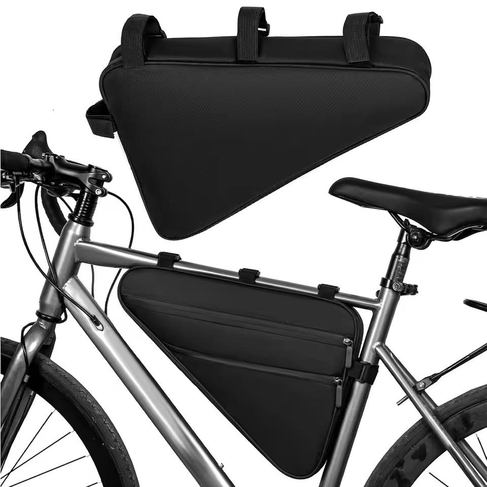 Durable Bike Triangle Frame Bag Portable Cycling Storage Pouch For MTB Road Mountain Bicycle