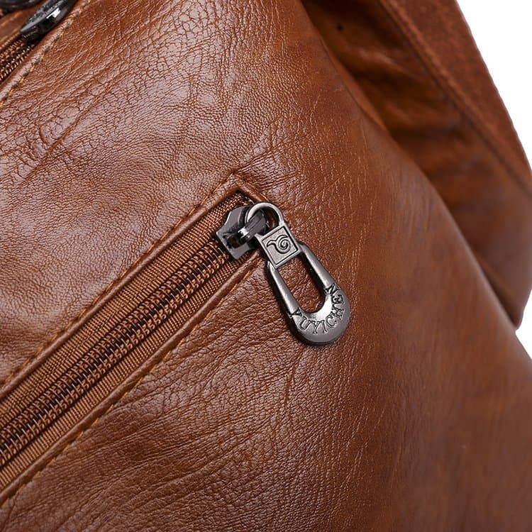 Damen Weiches Leder Großvolumige Ein-Schulter Umhängetasche