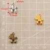 20Pcs 3 Color 11X15Mm New Product Alloy Double Sided 3D Pony Charms For Jewelry Making Diy Handmade Small Animal Pendant