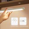 Luce LED per armadio senza fili, luce soffusa, senza sfarfallio, ampio angolo di rilevamento, luce con sensore di movimento ricaricabile, lampada da comodino