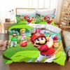 Super Mario Duvet Cover Set Comfortable and Warm Bedding Set for Decorating Your Bedroom and Enhancing Home Life for Teens Gifts