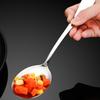 SUS410 Stainless Steel Large Stainless Steel Rice Spoon Ergonomic Metal Serving Spoon Kitchen Flatware Salad Serving Utensils4