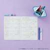 KOKUYO Campus Notebook Study Planner 2 Weeks Ruled A5 Navy 2 Book Set No-Y82LT-DBX2SET