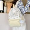 Schoolbag Japanese Ins Cute Cat Print Student Backpack Niche High Value Color Matching Large Capacity Schoolbag Small Backpack