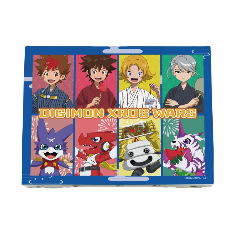 Дигимон Кросс Война 01 Групповой Дизайн A Холст [Оригинальная Иллюстрация]