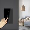 SLS WiFi RF Smart Remote Control Touch Light Switch for Tuya 220V No Neutral 1 Gang Glass Panel 10A 240V for Australia and US