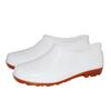Men's Low-top Light-mouth White Water Shoes Spring and Autumn Rain Shoes Non-slip Shoes Waterproof Glue Shoes Work Shoes Rubber Shoes