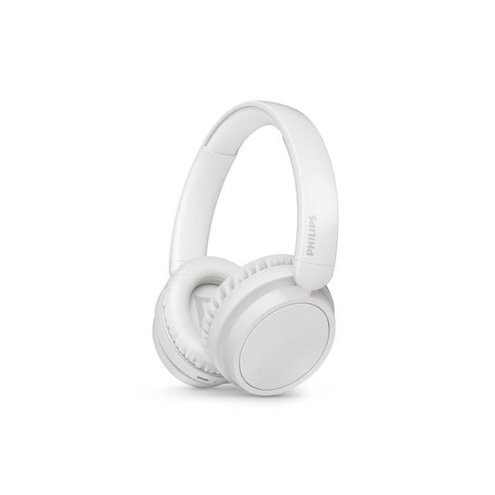 Casque Bluetooth Supra-aural - Philips - TAH5209WT/00 - 65h Autonomie - Basses Dynamiques - Blanc