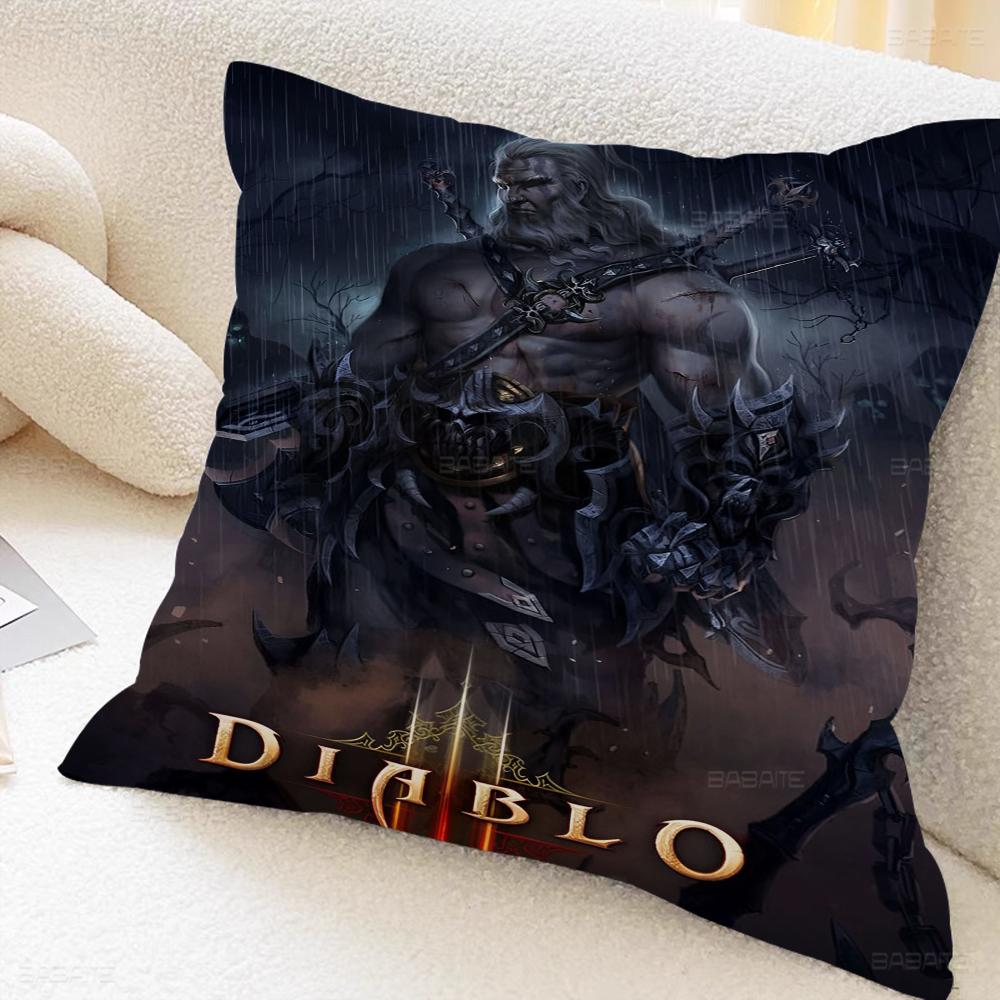 RPG Game D-Diablo 4 Pillowcases Home Bedding Decorative Pillow Cover Wedding Super Soft Pillow Case