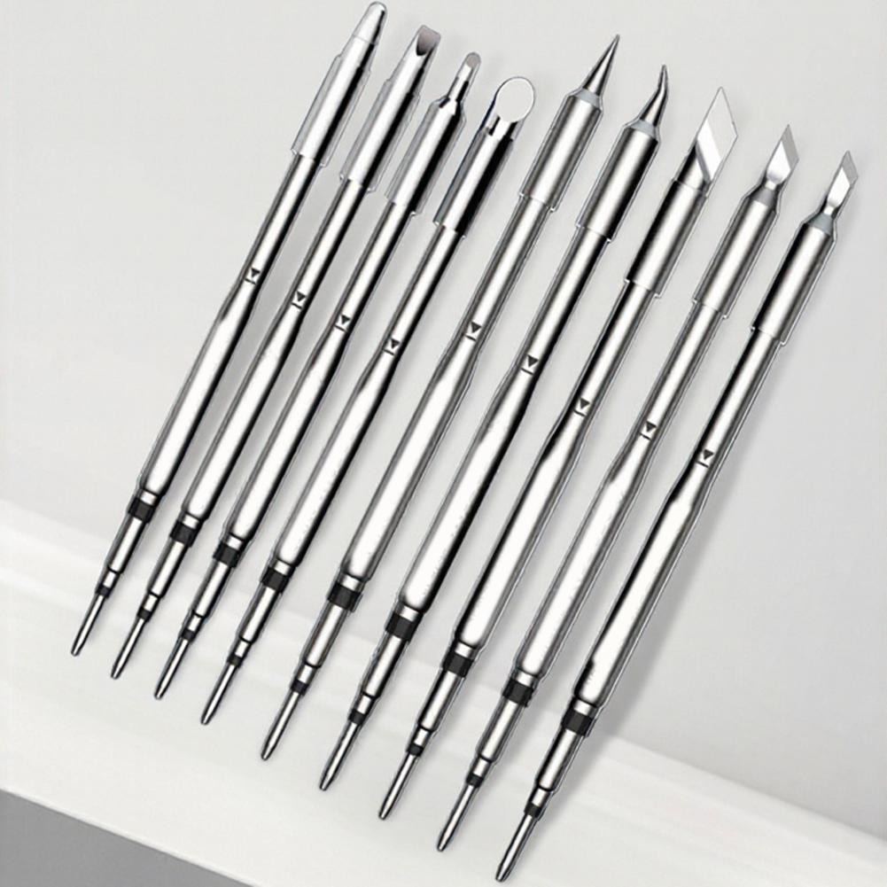 C245 Soldering Iron Tip Stainless Steel High Temperature Resistant For OSS TEAM C245 Series Quick Heat Smooth Flow Accessories
