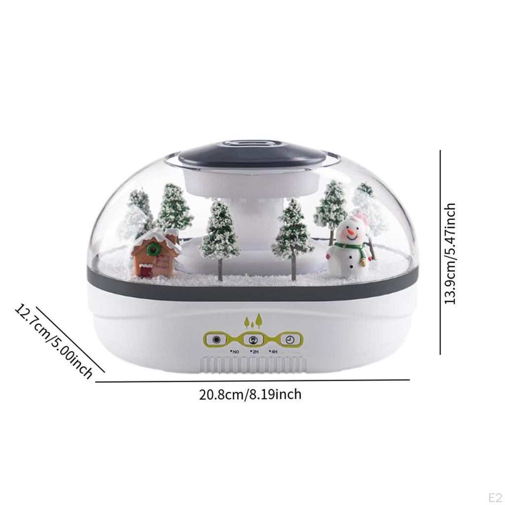 Air Humidifier with Night Light Micro Landscape Design Essential Oil Diffuser Fragrance