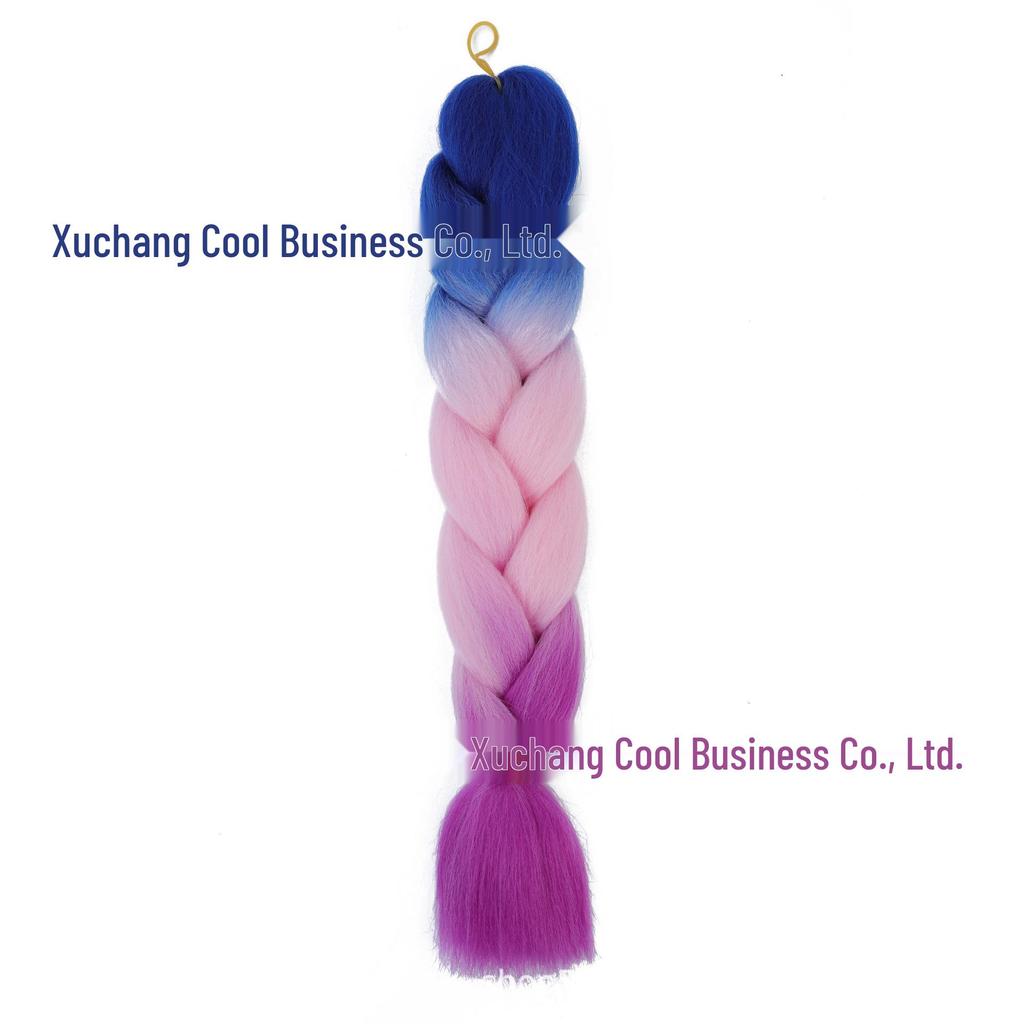 Three, Four, Five-Color Gradient High-Temp Fiber Jumbo Braid Material