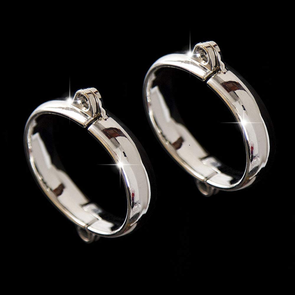 Metal Handcuffs and Leg Cuffs with Unisex Bondage Handcuffs and Leg SM Adult Sex Toys Cuffs Padlock, Restraints, Cuffs, Restraints, Cosplay, Toys,