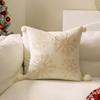 Reindeer Christmas Pillowcase, Winter Snowflake Embroidery Cushion Cover 45x45cm, Cross-border Bestseller