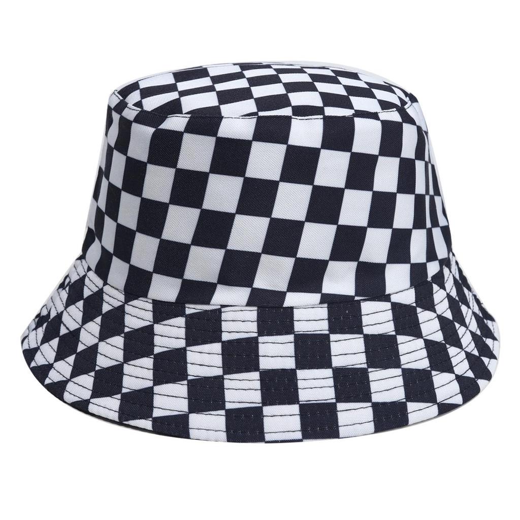 Unisex Double-Sided Bucket Hat - Spring/Summer Sun Protection, Colorful Tie-Dye Hip Hop Style