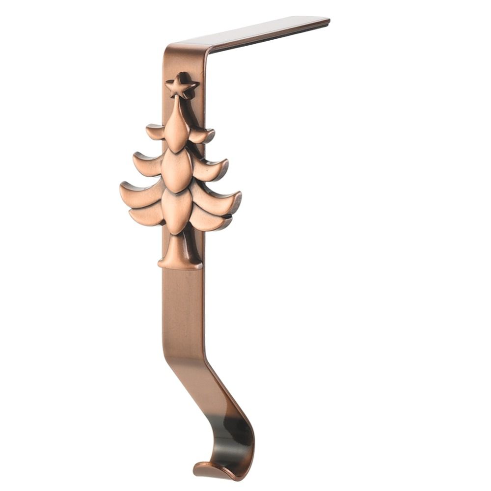 Rutschfeste Weihnachtsstrumpf-Aufhänger für Kaminsims Strumpf-Haken Rentier Weihnachtsstrumpf-Halter