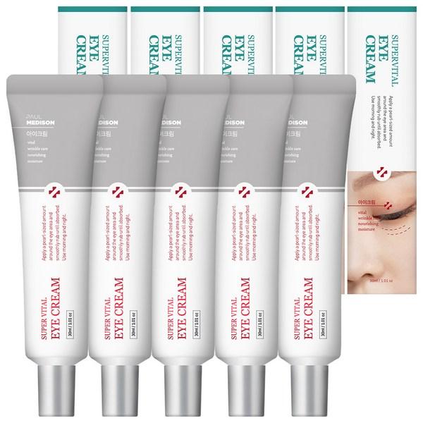 

Paul Madison Super Vital Nutrition Крем для век Elasticity Care, 30мл, 5 шт. Популярная корейская косметика