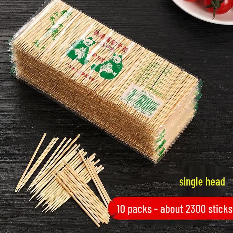 Oeny Disposable Bamboo Toothpicks Pack of 2
