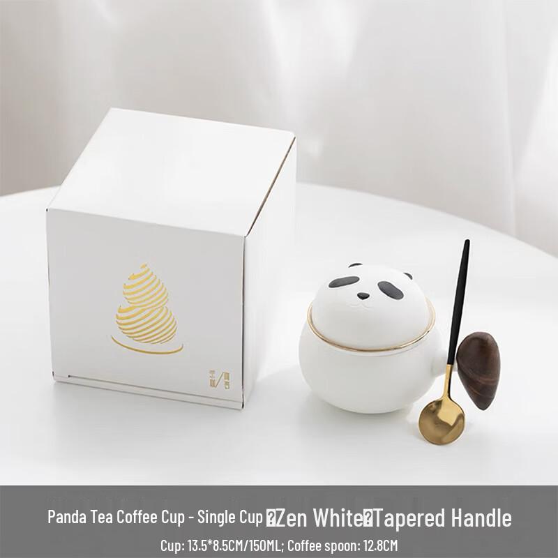 UD Panda Ceramic Mug Tapered Handle