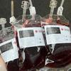 Halloween Blood Bag Set Creative Cocktail Cups Edible Blood Bag Juice Bags Drink Decoration Bags Party Halloween Tools