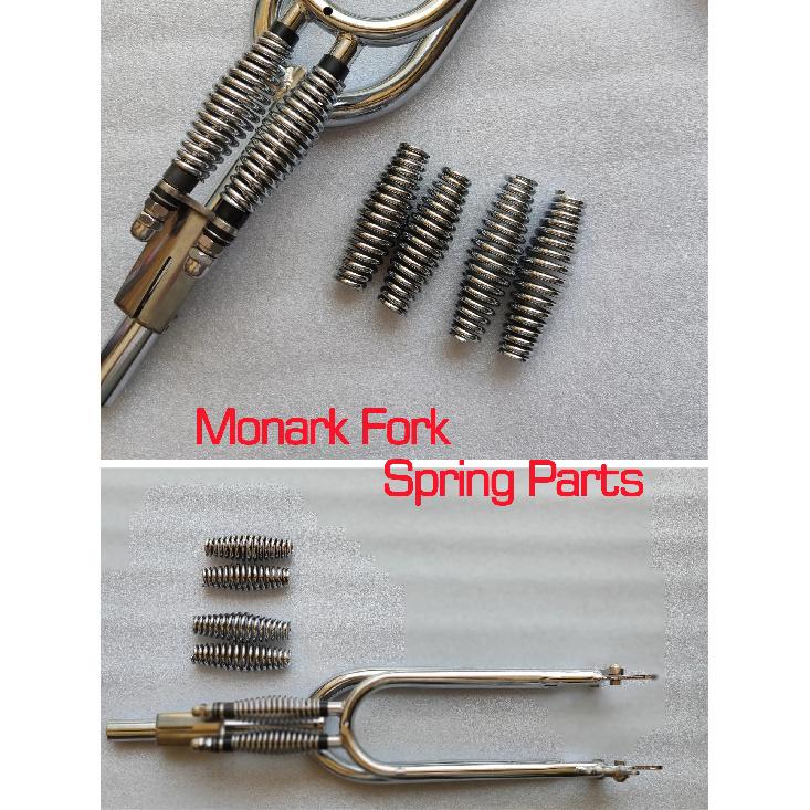2PCS Bicycle Modification Spring Wire 5mm Heavy Drum Shock Absorber Fork Bike Restoration Lowriders Compression Spring