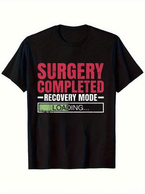 Men's Clothing Featuring a TShirt Designed for Surgical Recovery Available In Sizes SXXXL This Style