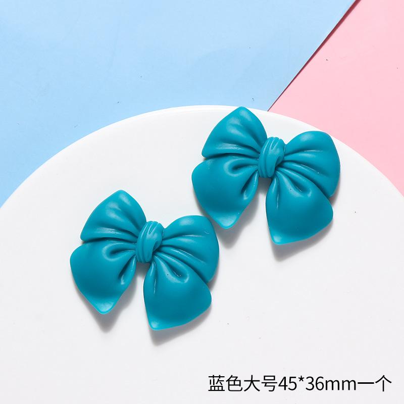 Simulation Bow Resin Accessories,10pcs Frosted Bow Tie DIY Handmade Mobile Phone Case Accessories,Material Package Accessories.