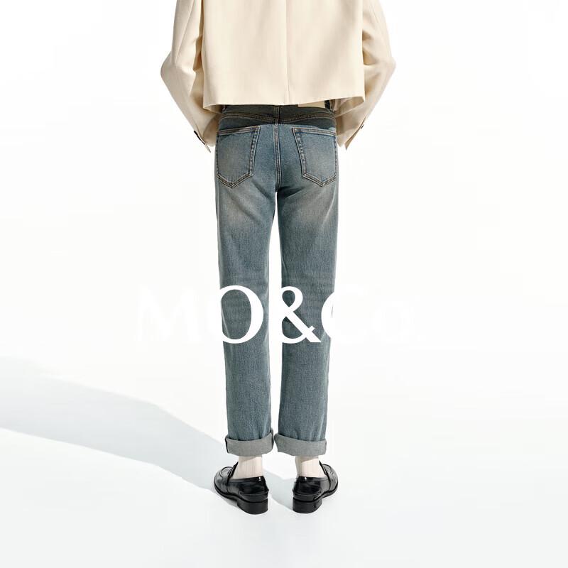 MO&Co. Qin Lan C+ Collection Džíny s vysokým pasem