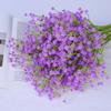 Branch Plastic Artificial Full Sky Stars Flowers Bouquet Multiple Colors 63cm Party Wedding Room Table Decorative Fake Plant