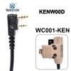 WADSN Military Tactical U94 PTT 7.0 Plug Headset Adapter For COMTAC Earmor Baofeng Kenwood Walkie Talkie Radio Motorola Midland