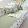 Sofa Cushion  New Chenille Seat Cushion Four Seasons Universal French Lace Skirt Non-Slip Sofa Cover Cover Cloth