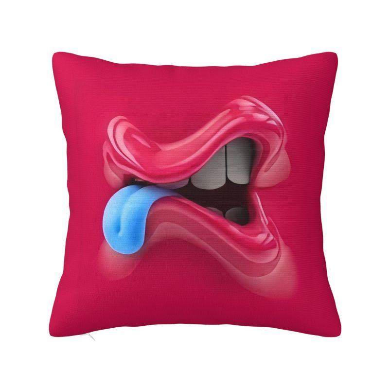 Custom Funny Expression Modern Throw Pillow Cover Home Decor Car Cushion