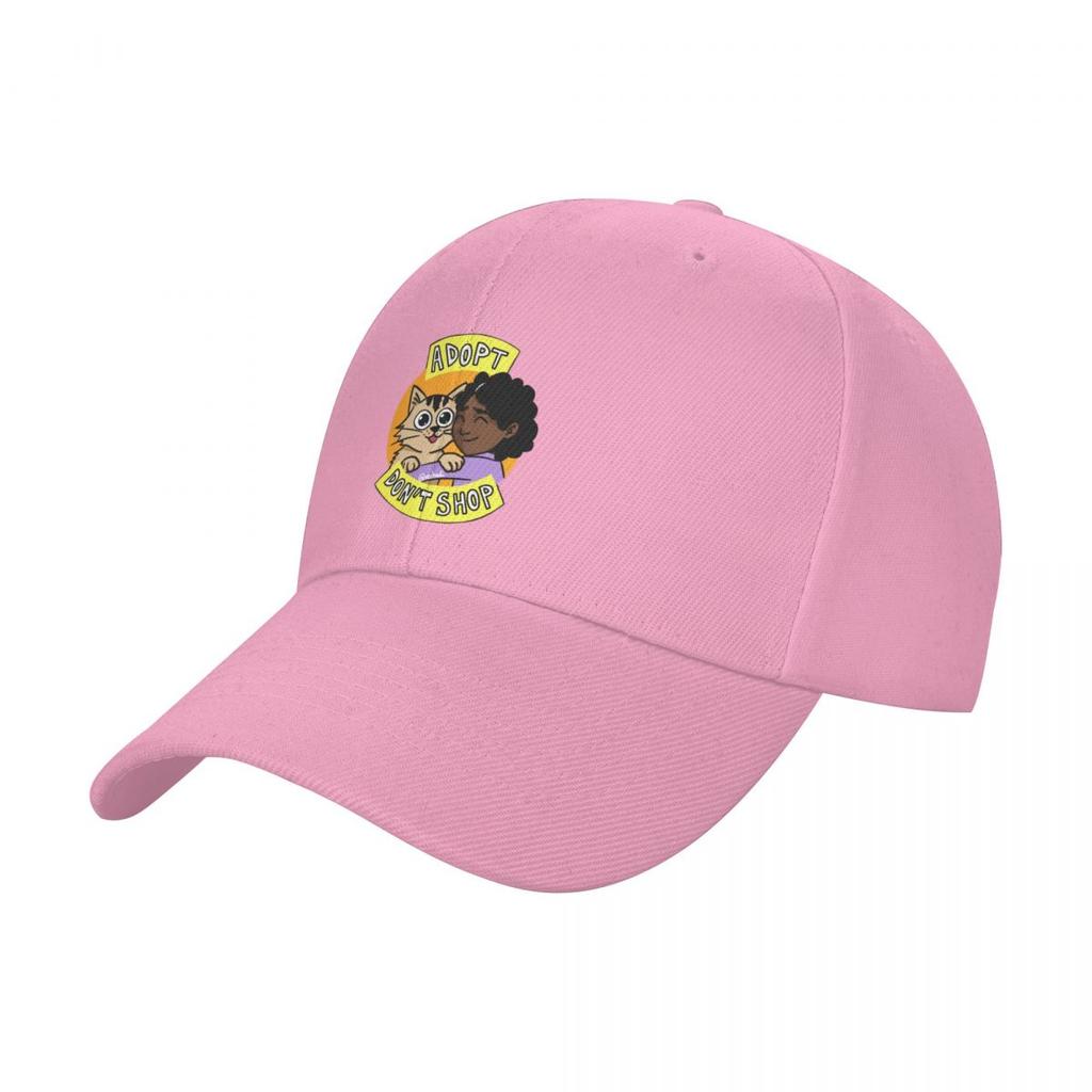 Adopt don't shop ! (cat version) Baseball Cap Hat Man For The Sun cute Unique hats Golf Mens Caps Women's